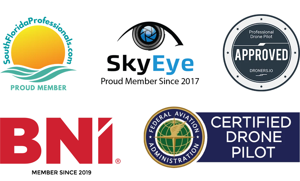 Aerial Recon Media associations — FAA, BNI, SkyEye, Drones IO